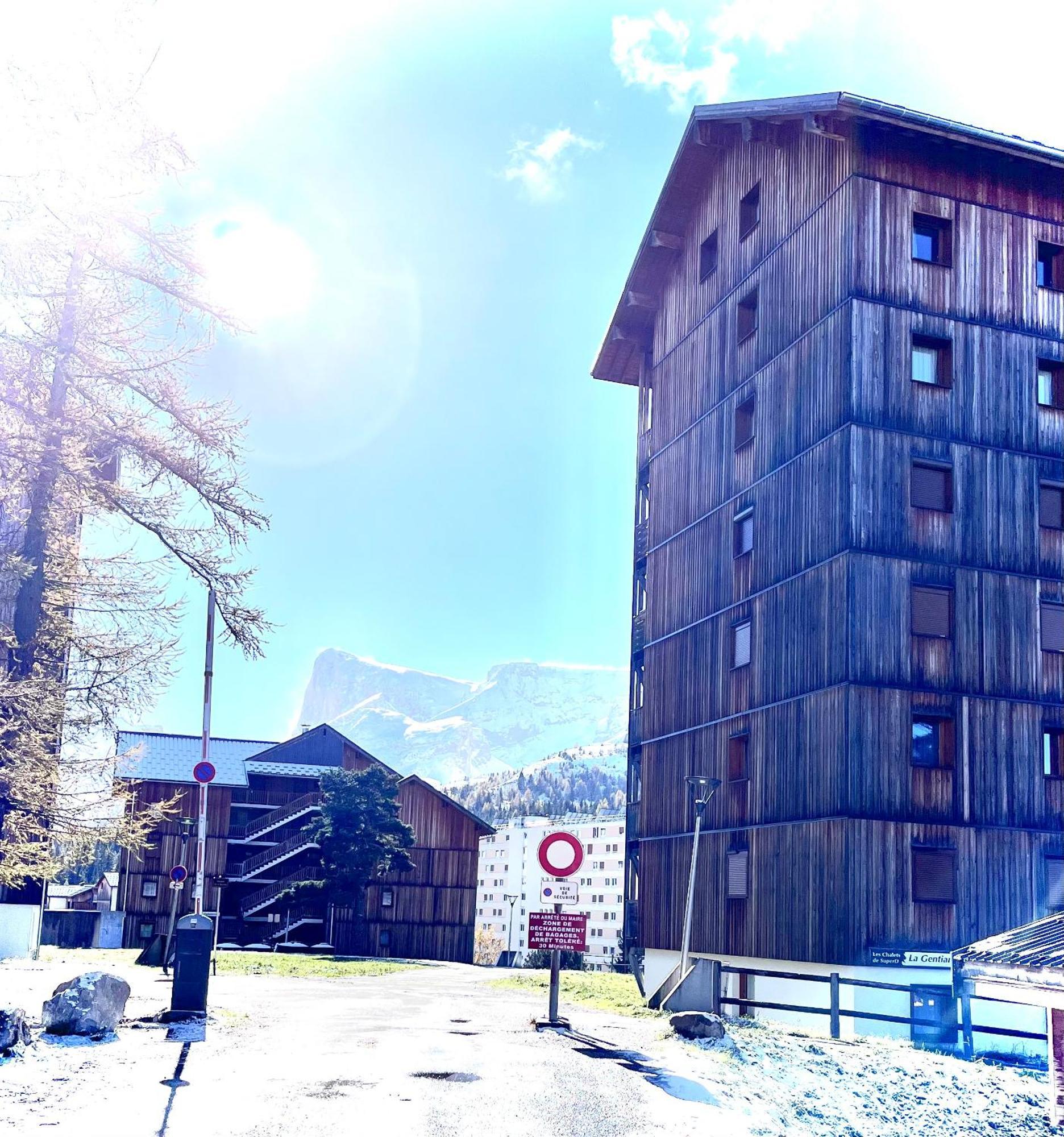 Appartement Chalets Du Super D Ле-Деволюи Экстерьер фото